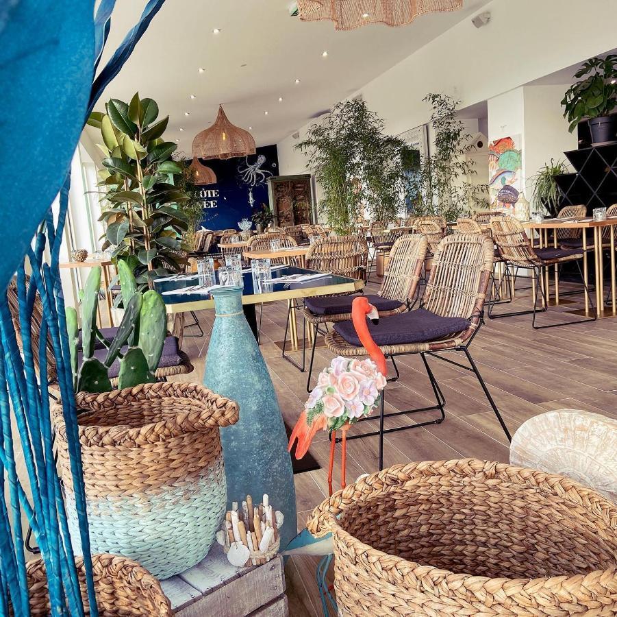 Hotel Restaurant La Cote Revee Leucate Buitenkant foto
